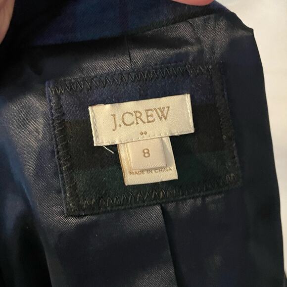 J Crew Plaid Blazer - Picture 6 of 7